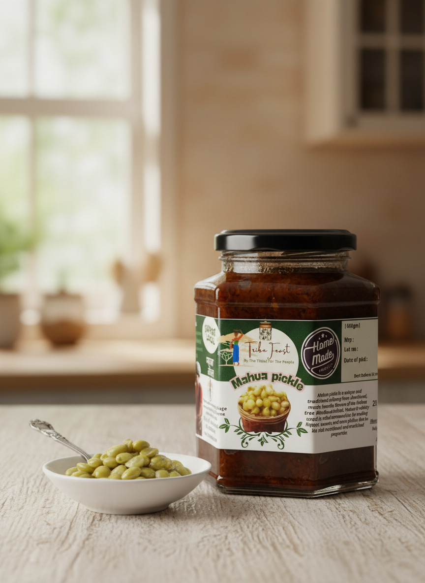 Combo - Mahua Pickle+ Dry Mango Pickle+ Kathal Pickle (450gm each) Buy 2 get 1 free - Image 5