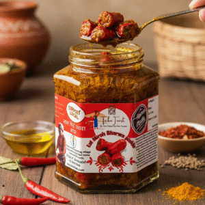 Lal Mirch Bharwa Pickle 450gm