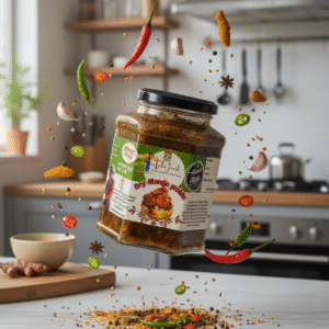 Dry Mango Spicy Pickle 450gm